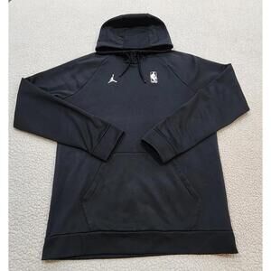 Nike Air Jordan Hoodie Mens Large Therma Pullover hoodie with NBA logo